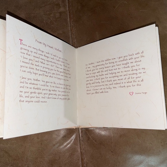 NWT The Language of A Mother’s Love Book - Picture 7 of 9